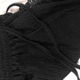 thumbnail image 4 of Tumotour Yoga Sport Shorts For Women Lace Plus Size Shorts Drawstring Elastic High Waisted Athletic Shorts Sporty Shorts Biker Shorts Rope Tie Shorts, 4 of 6