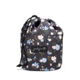 thumbnail image 2 of Jadyn Cosmetic Cinch Compact Travel Makeup Bag and Cosmetic Organizer (Charcoal Floral), 2 of 5