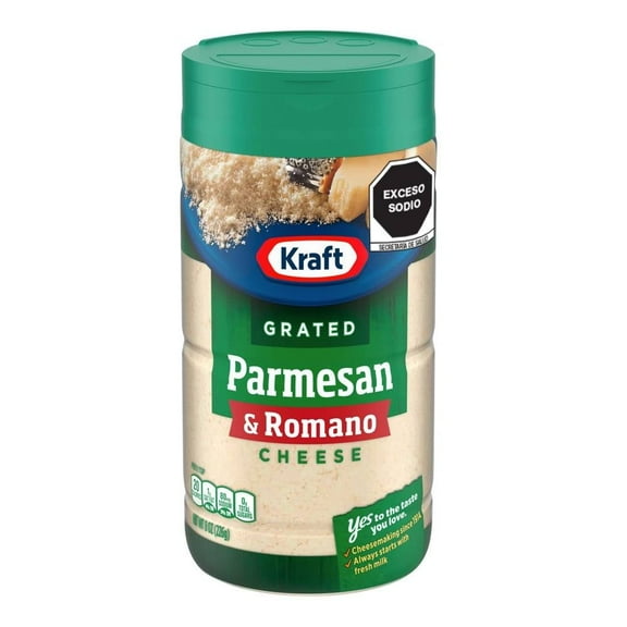 Queso parmesano y romano Kraft 226 g