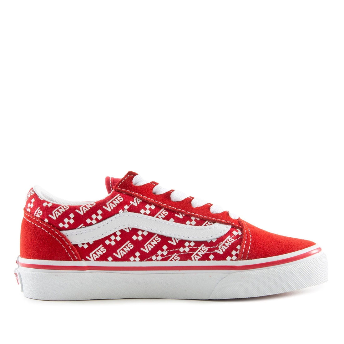complexiteit PapoeaNieuwGuinea Straat Vans Old Skool Boys/Child Shoe Size Little Kids 2 Athletics VN0A4BUUW35  ((Logo Repeat) Racing Red/True White) - Walmart.com