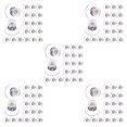 thumbnail image 2 of kurtrusly 12pcs/set Easy To Install And Remove Suction Cup Hooks Multi-functional Made With PVC Wide 5Set, 2 of 6