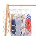 thumbnail image 5 of 28 Ring Scarf Wraps Shawl Storage Hanger Scarf Rack Hanger Hanging Scarf Hijab Tie, 5 of 5