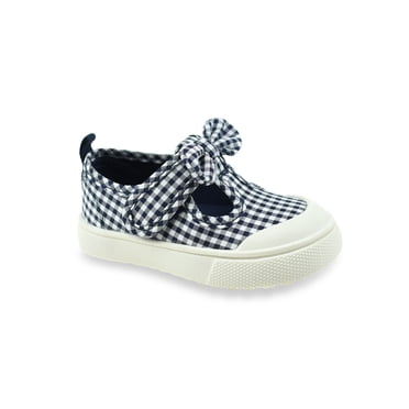 Wonder Nation Baby Girls Casual T-Strap Shoe