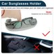 thumbnail image 4 of Estuche de gafas de sol para coche Unique Bargains para Ford Puma MK2 2020-2025, soporte para gafas, caja de almacenamiento, plástico ABS, gris, 1 juego, 4 of 7