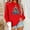 Red, variant on HOMBOM Winter Sweatshirts for Women Holiday Merry Red Tree Christmas Xmas Ladies Sweatshirt Crewneck