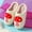 Pink, variant on Smile Face Slippers for Women and Men, Retro Comfy Warm Soft Fuzzy Plush Slip-On House Shoes Funny Cute Happy Smile Home Fluffy Slipper for Indoor & Outdoor Slippers