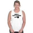 thumbnail image 4 of How Cut Carbs Cutter Foodie Pizza Tank Top T Shirts Men Women Brisco Brands X, 4 of 6