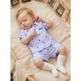 thumbnail image 6 of Loicainy Baby Toddler Boy 4th of July Outfits 6 12 18 24 Months 2T 3T 4T 5T Short Sleeve Letter Embroidery Button Up Shirt + Shorts Set Kids Clothes, 6 of 8