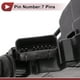 thumbnail image 4 of Motor de actuador de bloqueo de puerta de potencia Unique Bargains para Hyundai Elantra 2007-2010, ensamblaje de actuador de pestillo de puerta del lado del pasajero delantero con cable No.813202H040, 4 of 8
