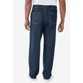 thumbnail image 2 of KingSize Men's Big & Tall Loose Fit Comfort Waist Jeans, 2 of 4