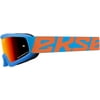 EKS X-Grom Youth Goggle Cyan Blue/ Flo Orange Red Mirror 067-30210