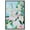 Black Frame, variant on Blossom Epiphany Canvas Pastel Floral Art by Art Remedy, Gold Frame, 36" x 54"
