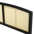 thumbnail image 6 of Headboard, King Size, Wood, Black, Modern Contemporary Urban Design, Bedroom Master Guest Suite, 6 of 9