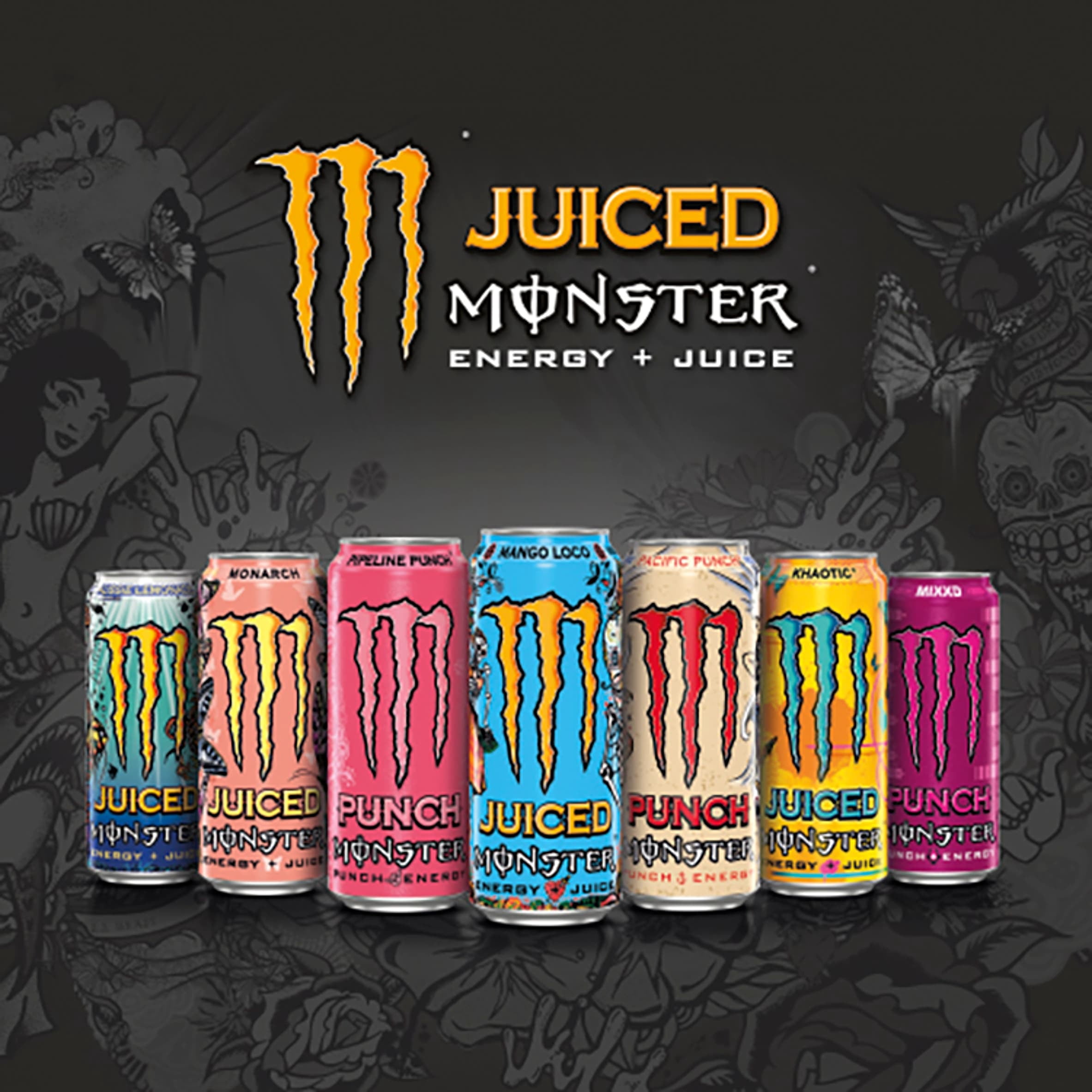 Monster Pipeline Punch 9x500ml, Imported from Britain
