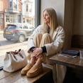 thumbnail image 3 of Cushionaire Ollie Cozy Genuine Suede Clogs for Women, Comfortable Slip-On Mule Loafers with Faux Fur Lining, Memory Foam Cushioning and Durable Rubber Sole, 3 of 28