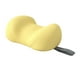 thumbnail image 3 of Almohada de espuma viscoelástica para dormir, inclinarse y acostarse de lado, espalda y estómago. Almohada cervical multifunción para cuello hombros. Amarillo, 3 of 8