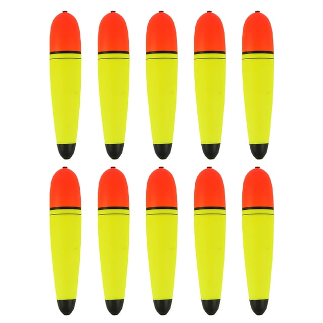 Wweixi 10X Fishing Bobber Lure Bait Workmanship Bright Color Attractive Professional Craftsmanship Multiple Weight Freshwater 60g