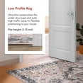 thumbnail image 4 of nuLOOM Sasha SpinClean Machine Washable Medallion Area Rug, 6' x 6', Square, Sasha Light Pink, 4 of 13