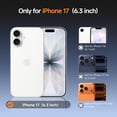 thumbnail image 3 of Magic John for iPhone 17 Phone Case Compatible with MagSafe, Military Grade Drop Protection, Translucent Matte Back, 3 of 8