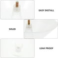 thumbnail image 6 of EXHUMKY 1 Set Kitchen Oil Collection Cups Durable Plastic Range Hood Oil Container Easy to Clean Practical Design 3pcs, 6 of 6