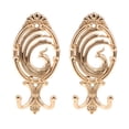 thumbnail image 1 of 2pcs s de Aleación de Zinc con Usos Múltiples con Cola de Decoración de Ropa de Sombrero de Pared Oro Macarena Ganchos de uso múltiple, 1 of 7