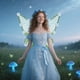 thumbnail image 5 of Elven Butterflys Wing Thin Cicada-Wing Wing Set Festival Party Performance Props, 5 of 7