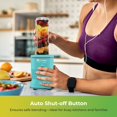 thumbnail image 3 of Koblenz Mix&Shake Blender, 20 oz Portable Blender, 600W Motor, Pulse, ON/OFF Functions, Stainless Steel Blades, Shakes, Sauces, Smoothie Maker, (1) 2, 3 of 7