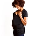 thumbnail image 1 of Camisa portabebés NüRoo Pocket para mamá y bebé, color negro, 1 of 7