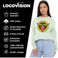 thumbnail image 4 of Bon Jovi Bad Name Dagger Women's Crew Sweatshirt, 4 of 6