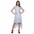 thumbnail image 1 of Moomaya Robe Style Asymétrique pour Femmes Grande Taille Sans Manches Vêtements Décontractés, 1 of 5