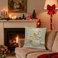 thumbnail image 3 of Uuowzo 45x45cmChristmas Pillow Set Cushion Set for Living Room Sofa Decoration Excluding Pillow Core Indoor Outdoor Christmas Decorations, O, 3 of 6