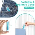 thumbnail image 3 of Floss Threaders, 400 Count Threaders for flossing, Dental Floss Threader for Braces, Bridges, Implants, Permanent Retainer (Pack of 4), 3 of 8