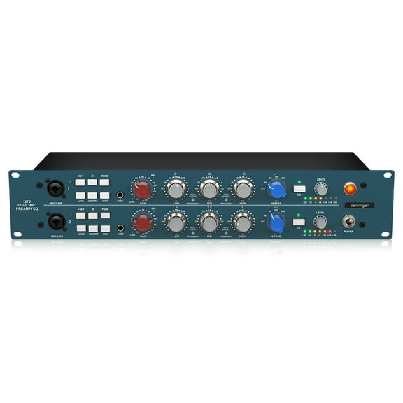 Behringer 1273 2-Channel Smart Microphone Preamplifier with 3-Band Equalizers