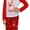 Female Big Girl, variant on Rudolph Family Pajama Set Holiday Sleepwear Red Nose Included, Pet, Size: 2X