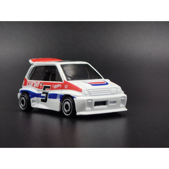 Open Box 1981-1986 HONDA CITY TURBO II 1:64 SCALE COLLECTIBLE DIORAMA DIECAST MODEL CAR
