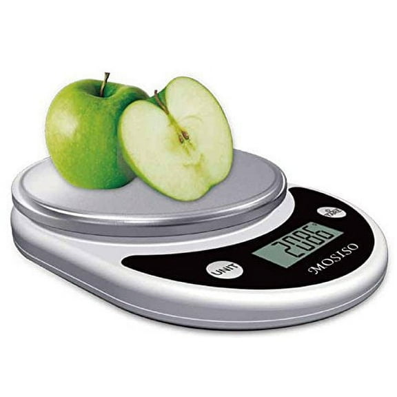 Mosiso - Pro Digital Kitchen Food Scale, 1g to 11 lbs Capacity, Black-1