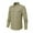 Army Green1, variant on SHTXOZHI Men's Button Down Long Sleeve Shirts Business Casual Quick Dry Shirts for Hiking Travel