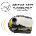 thumbnail image 3 of Little Kids Lined Clogs Boys Garden Slippers Kids Plush Warm Slippers Fuzzy Plush Lined Home Bedroom Slippers Non-Slip Indoor Outdoor Mules for Boys Girls Toddler Gray 26, 3 of 6