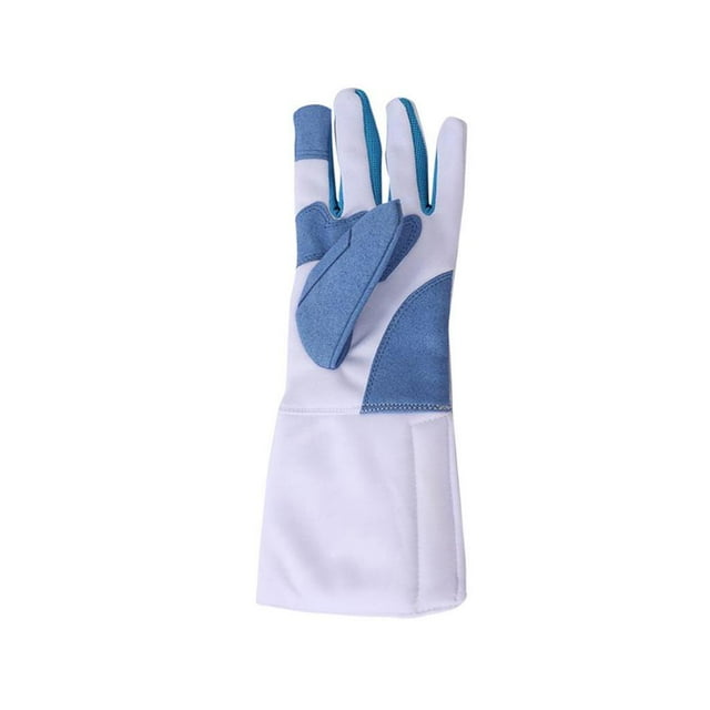 Guantes de esgrima, equipo de entrenamiento, guantes de esgrima lavables de goma para niños Mano izquierda XL