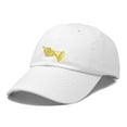 thumbnail image 4 of DALIX Brass Trumpet Ball Cap Embroidered Hat in White, 4 of 7