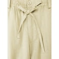 thumbnail image 3 of Hat and Beyond Women's Classic Slim-Fit Linen Pants with Waist Band, 3 of 6
