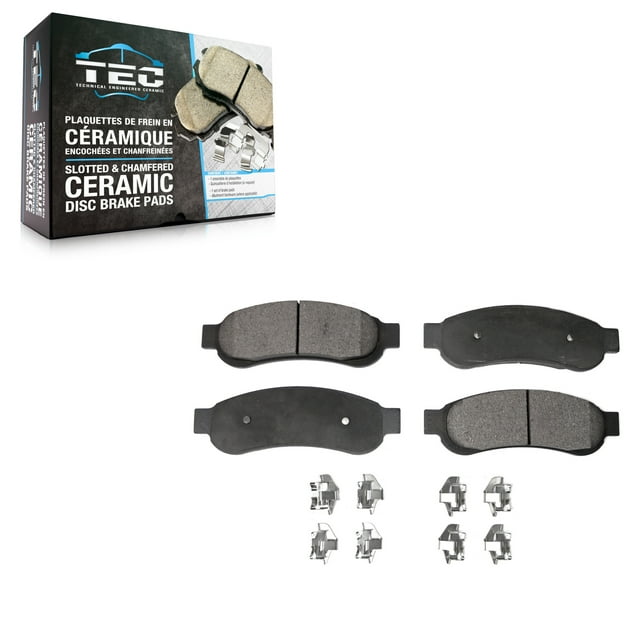 TEC Rear Ceramic Disc Brake Pads TEC-1067 for Car Ford F-350 Super Duty