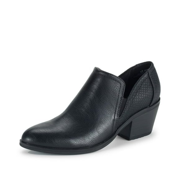 BareTraps Womens Slaine Comfort Insole Ankle Boots, Black, 10