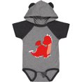 thumbnail image 3 of Inktastic Adorable Red Dragon Boys Baby Bodysuit, 3 of 5
