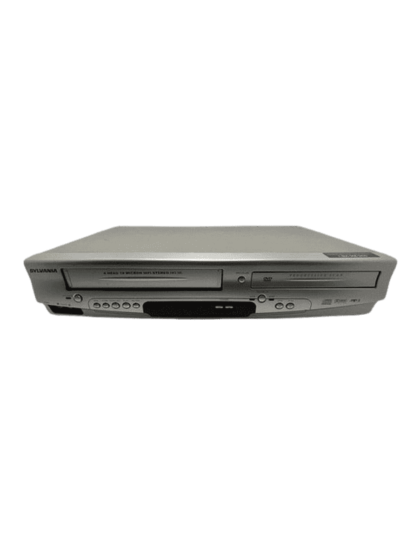 Pre-Owned Sylvania DVC860E DVD VCR Combo Dvd Player Vhs Player with Remote Cables HDMI Adapter (Good)