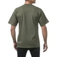 thumbnail image 3 of Pro Club Men's 3-Pack Heavyweight Cotton Short Sleeve Crew Neck T-Shirt, 3 of 4