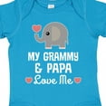 thumbnail image 4 of Inktastic Grammy and Papa Love Me Grandchild Boys or Girls Baby Bodysuit, 4 of 5