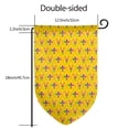 thumbnail image 7 of Wukai Mardi Gras Crayfish and Fleur de lis Print Garden Flag 12.5x18 Inch Double Sided Sun-resistant Rain-resistant, Wrinkle-resistant Colorfast(Only Flag), 7 of 7