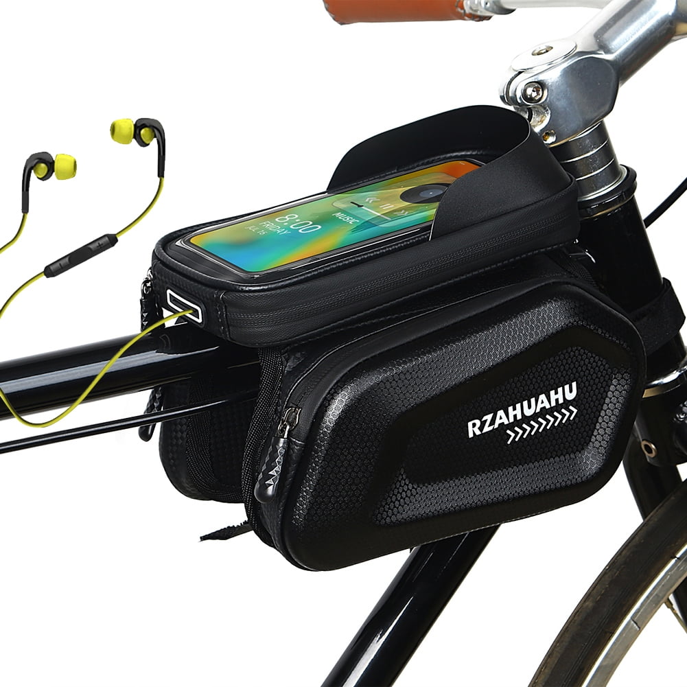 Pinfect RZAHUAHU Bike Front Frame Phone Bag EVA Hard Shell Touch Screen
