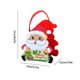 thumbnail image 3 of Bolsas de dulces navideñas para niños, kit de materiales para bolsas de regalo con forma de manzana, para actividades entre padres e hijos, bolsa de mano navideña de aproximadamente 8,27 pulgadas, 3 of 7